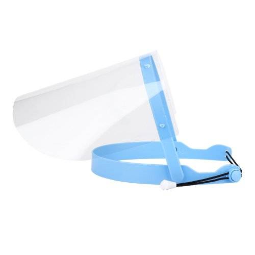 PROTECTIVE FACE SHIELD / 400 MICRONS PET / ELASTICATED BACK FOR ADJUSTMENT