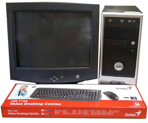 Complete PC for Sale (Black) - Ready for use.