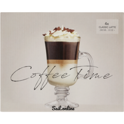 COMBO DEAL! 4 X Classy and Elegant Irish Coffee Mugs