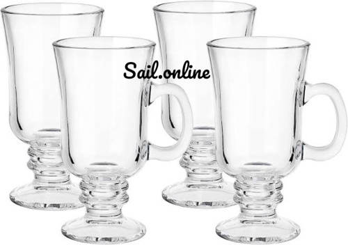 COMBO DEAL! 4 X Classy and Elegant Irish Coffee Mugs