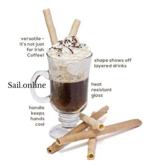 COMBO DEAL! 4 X Classy and Elegant Irish Coffee Mugs