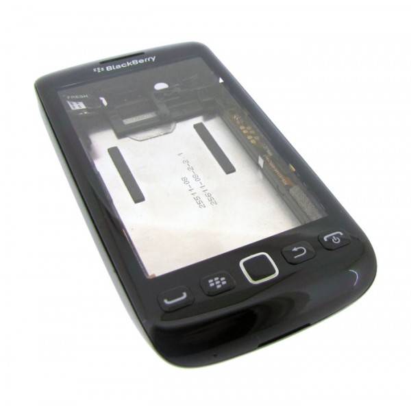 Blackberry 9860 Torch Complete Housing with Digitizer and Trackpad BLACK