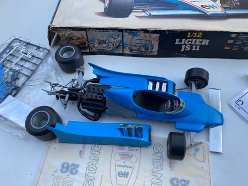 Ligier JS11 Ford F1 - Laffite / Depallier 1979 (Heller 1:12)