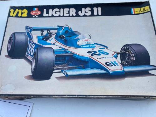 Ligier JS11 Ford F1 - Laffite / Depallier 1979 (Heller 1:12)