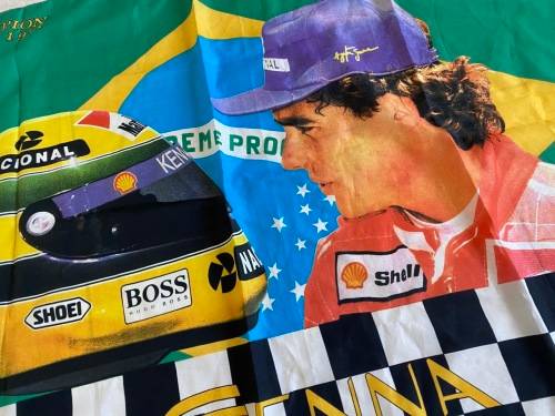 Ayrton Senna 1994 Flag (105cm x 73cm) [secondhand]