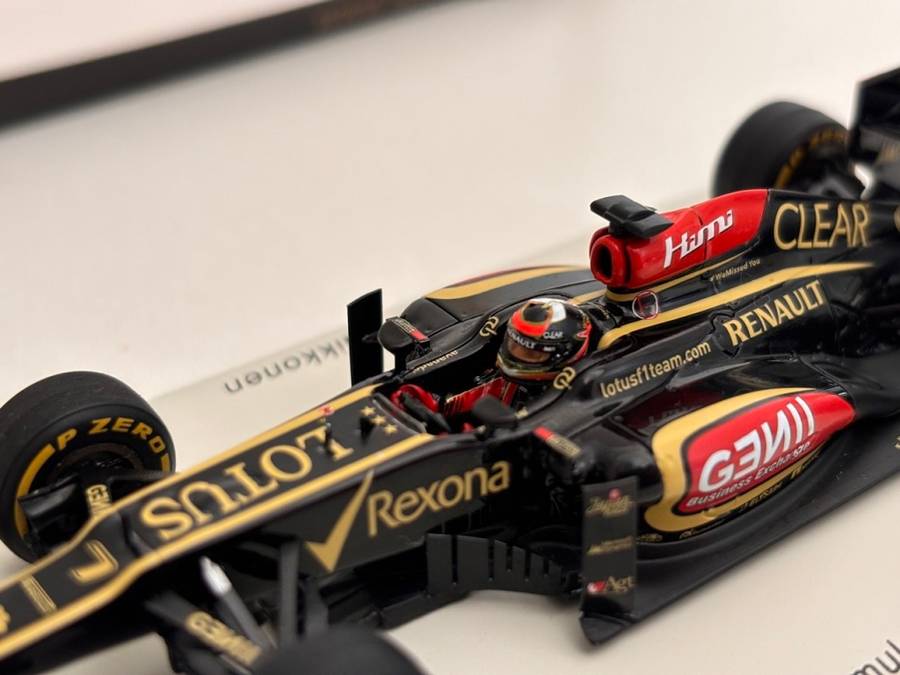 Kimi Raikkonen - 2013 Lotus Renault F1 `Australian GP Winner` (Spark rare 1:43)