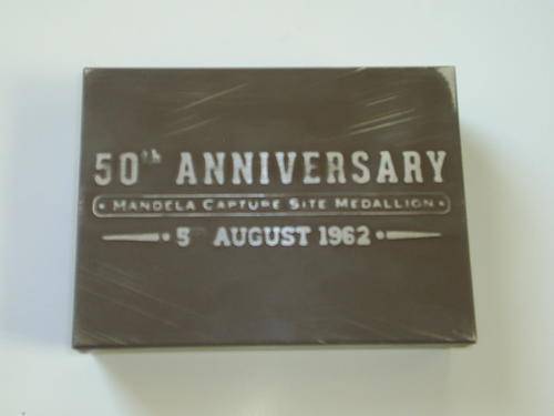 Very Rare - 50th Anniversary - Mandela Capture Site Medallion