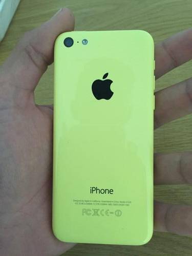 Yellow iPhone 5c