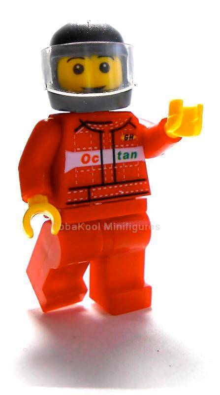 SPEED CHAMPION / BIKER / RACING CAR DRIVER / OobaKool Minifigure