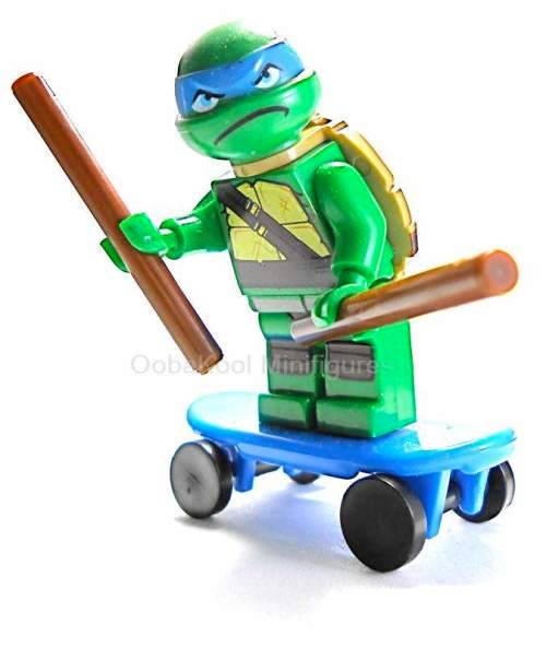 TEENAGE MUTANT NINJA TURTLES / LEONARDO / TMNT / OobaKool Minifigure