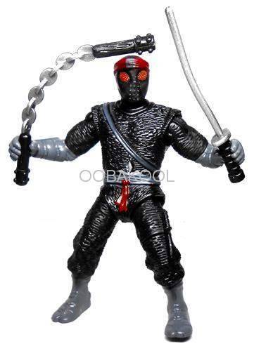 SUPER SALE!! - TEENAGE MUTANT NINJA TURTLES / FOOT SOLDIER / 11cm OobaKool Action Figure