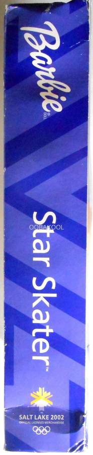 BARBIE / STAR SKATER / 2002 MATTEL SALT LAKE OLYMPIC GAMES / NEW IN BOX / OobaKool