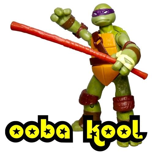 SUPER SALE!! - TEENAGE MUTANT NINJA TURTLES / DONATELLO / 11cm OobaKool Action Figure