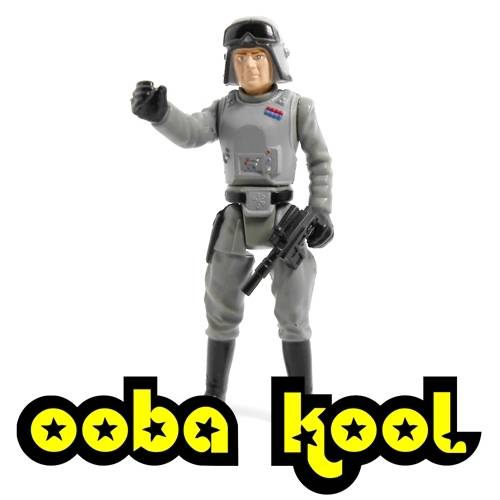 SALE!! - STAR WARS / AT-AT COMMANDER / 1997 HASBRO 3.75" FIGURE / POTF / OobaKool
