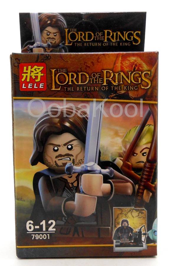 LORD OF THE RINGS / 8 FIGURE SET / OobaKool Minifigure