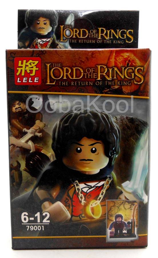 LORD OF THE RINGS / 8 FIGURE SET / OobaKool Minifigure