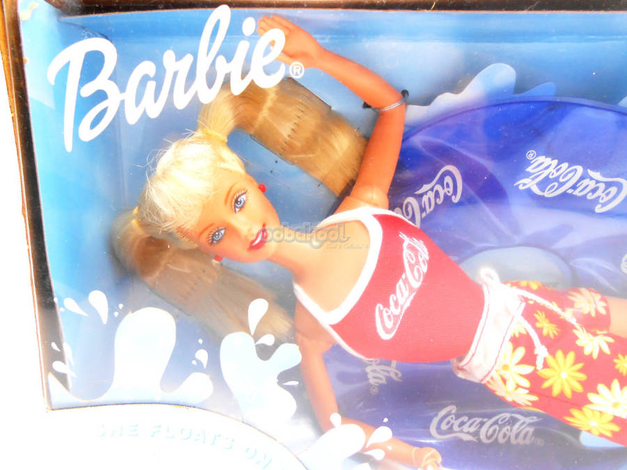 SALE!! - BARBIE / COCA-COLA SPLASH BARBIE / MATTEL 1999 RELEASE / NIB / OobaKool