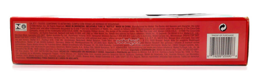 SALE!! - BARBIE / COCA-COLA SPLASH BARBIE / MATTEL 1999 RELEASE / NIB / OobaKool