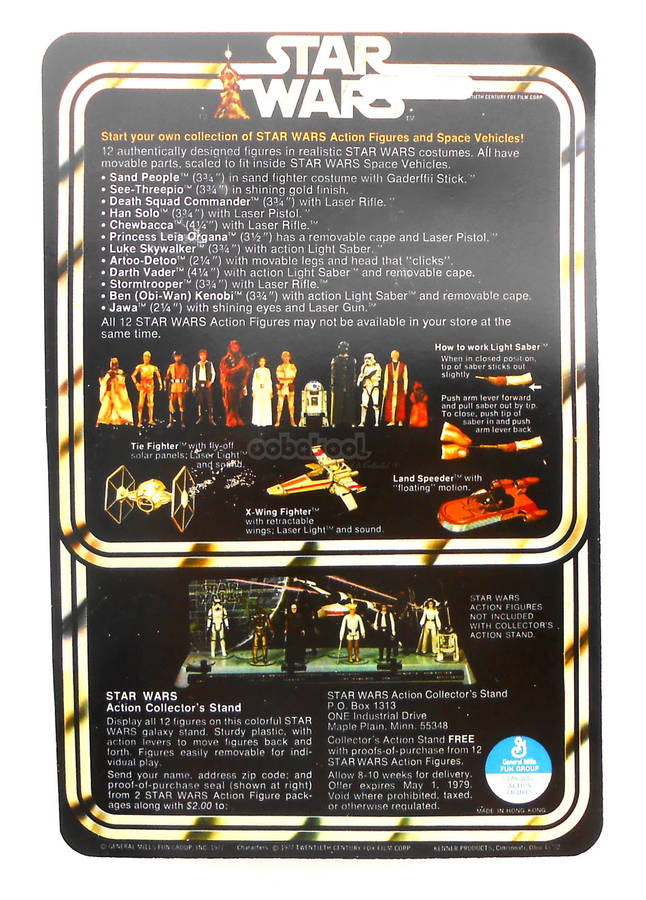 Star Wars / The Force / Novelty Custom Card / 2012 Kenner 3.75" Figure / MOC