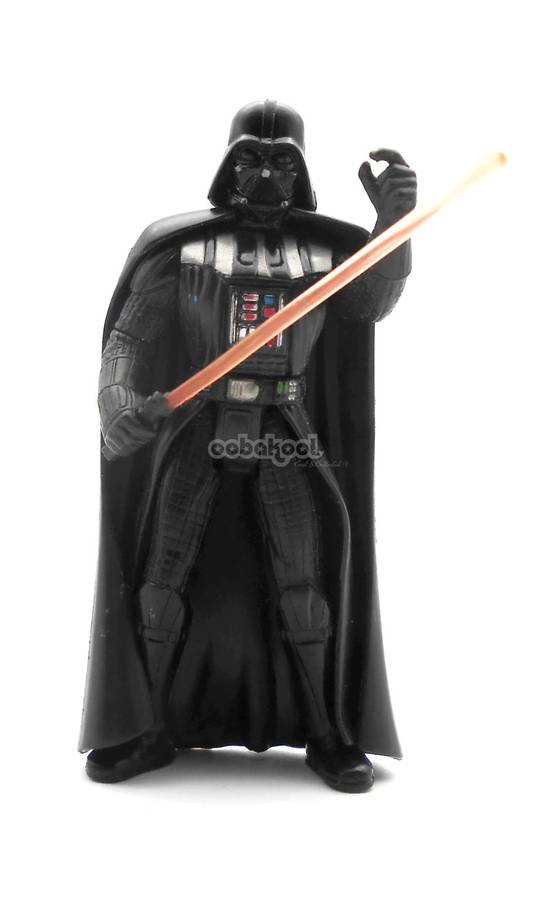 Star Wars / Darth Vader with Lightsaber / 1997 Hasbro 3.75 Inch Series / POTF / Action Figure
