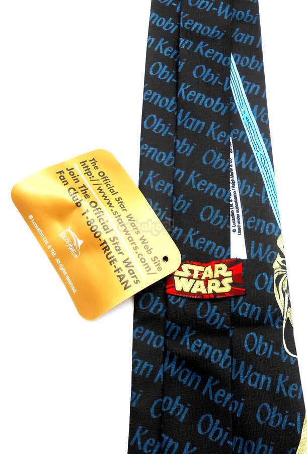 Star Wars / Obi-Wan Kenobi / Official Star Wars Adult Ties by Ralph Marlin / OobaKool
