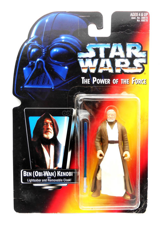 Star Wars / Ben (Obi-Wan) Kenobi / POTF Collection / 1995 Kenner 3.75 Inch Action Figure / MOC