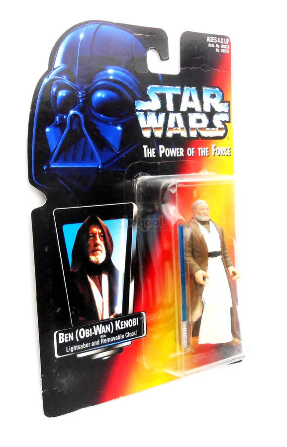 Star Wars / Ben (Obi-Wan) Kenobi / POTF Collection / 1995 Kenner 3.75 Inch Action Figure / MOC