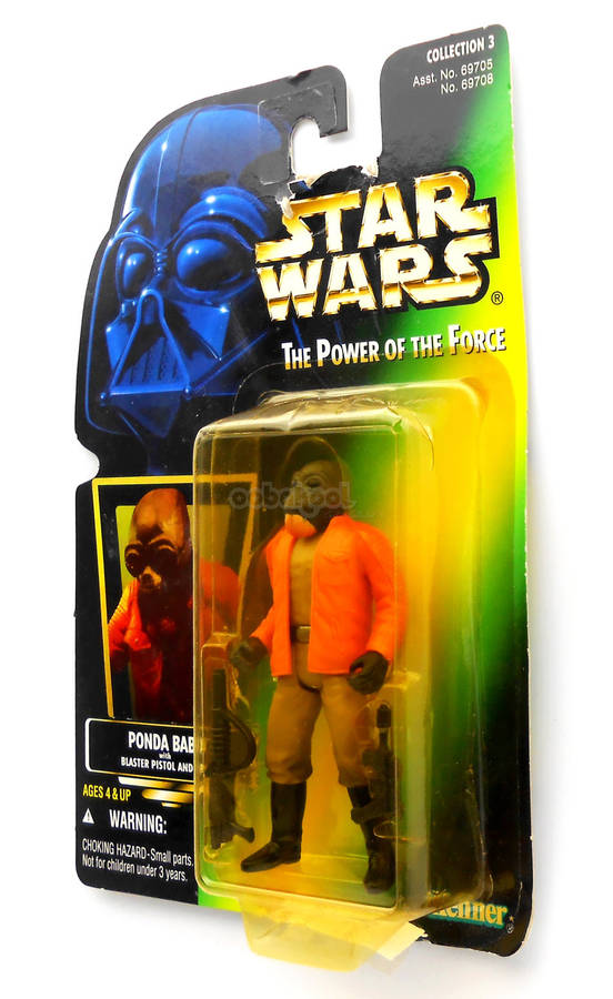 Star Wars / Ponda Baba / POTF Collection / 1996 Kenner 3.75 Inch Action Figure / MOC