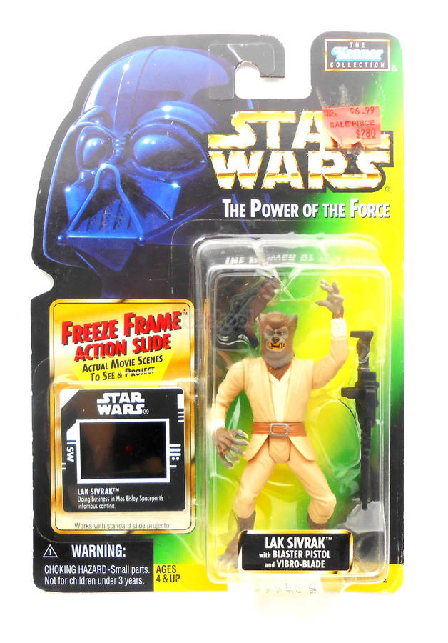 Star Wars / Lak Sivrak / POTF Collection / 1997 Kenner 3.75" Action Figure / MOC