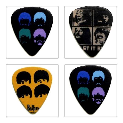 The Beatles / Album Cover / Guitar Plectrum / Set of 20 / Limited Edition