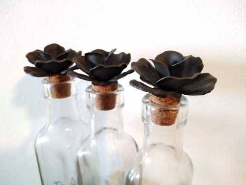 CLEARANCE SALE | Unbeatable Value | Stunning Vintage Floral Glass Jar and Condiments Set