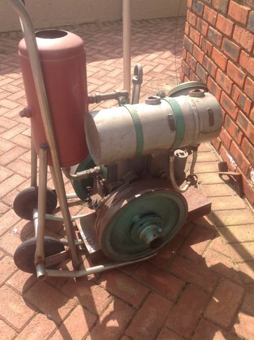 Vintage engine  Wolseley