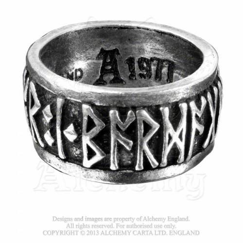 Alchemy Gothic AG-R173 Runeband - UK Size: W | US Size: 11