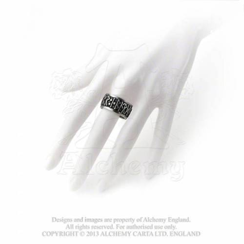 Alchemy Gothic AG-R173 Runeband - UK Size: W | US Size: 11