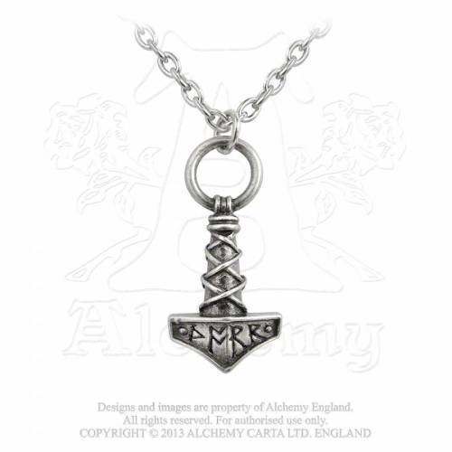 Alchemy Gothic P696 Thor`s Hammer Amulet