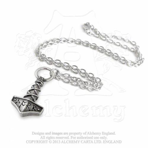 Alchemy Gothic P696 Thor`s Hammer Amulet