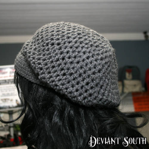 Gray Slouch Beanie