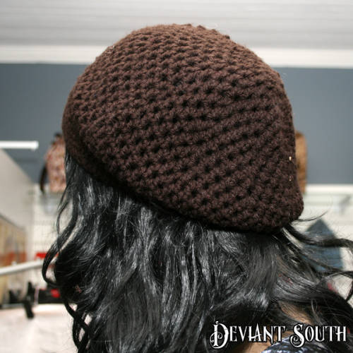 Brown Slouch Beanie