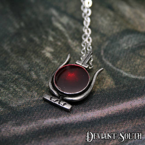 Alchemy Gothic P233 Cult of Aset pendant necklace