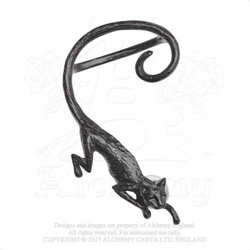 Alchemy Gothic E404 Cat Sith Ear-wrap (right)