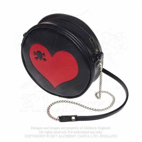 Alchemy Gothic GB1 Heart Skull bag 