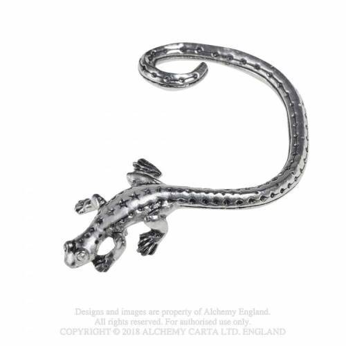 Last Chance! Alchemy Gothic E419 Fire Lizard Ear-wrap (right)