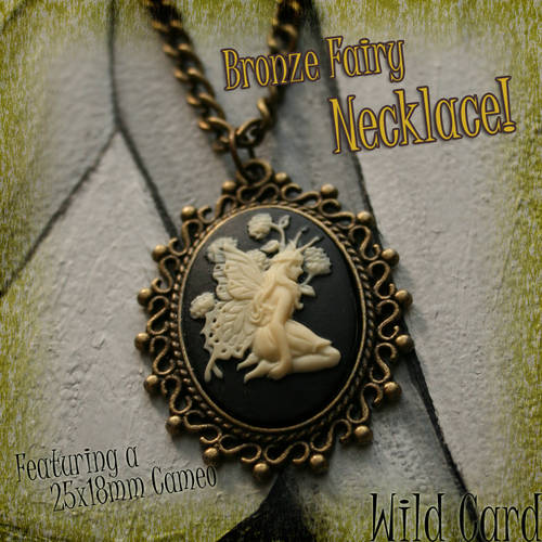 Bronze Fairy Necklace
