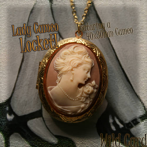 Lady Cameo Locket
