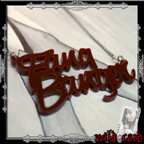Reserved for Goggator - Fang Banger Necklace