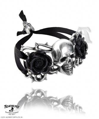 Alchemy Gothic Skull & Briar Rose