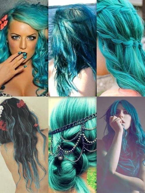 Skullour Hair Dye - Turquoise