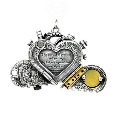 SALE! Alchemy Gothic Corvus Machina Locket