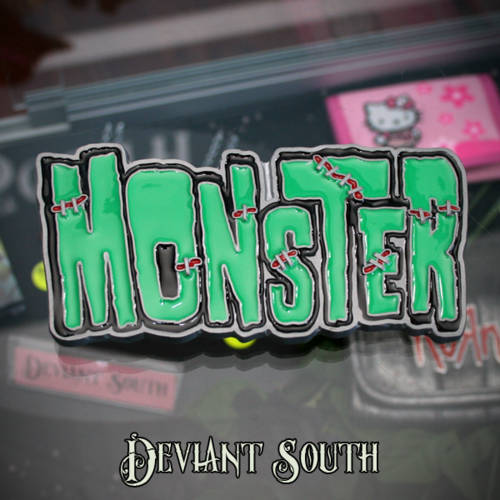 Kreepsville Monster Belt Buckle (belt not included)