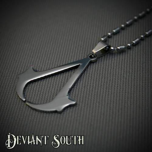 Assassin's Creed Steel Pendant Necklace